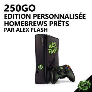 Xbox 360 Slim 250Go Alex Flash